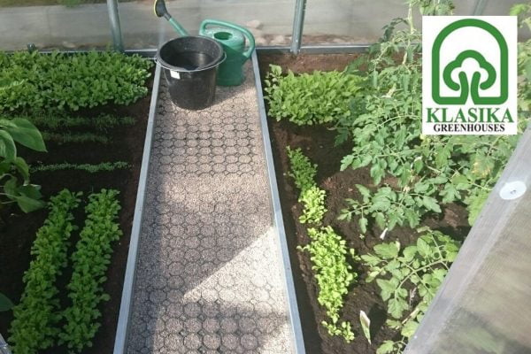 Šiltnamio takelio atskyrimas Klasika šiltnamiui